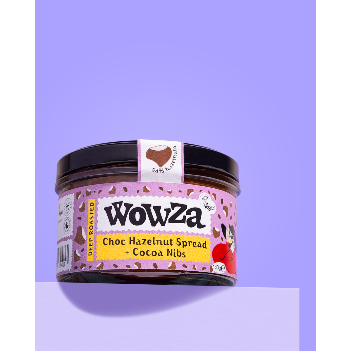 Wowza Choc Hazelnut Spread + Cocoa Nibs