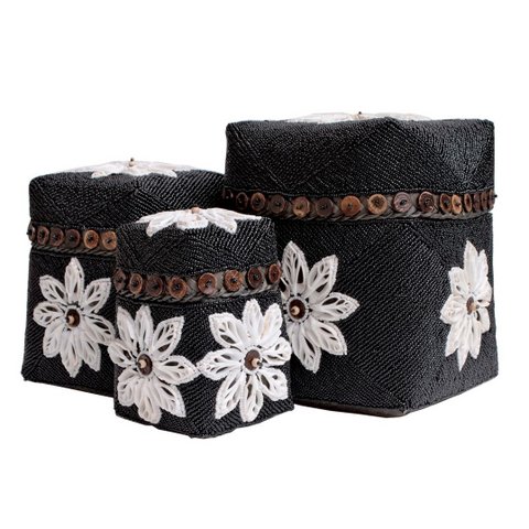 Schwarze Perla-Boxen - 3er-Set