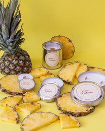 Mini velas perfumadas de soja, Piña Colada