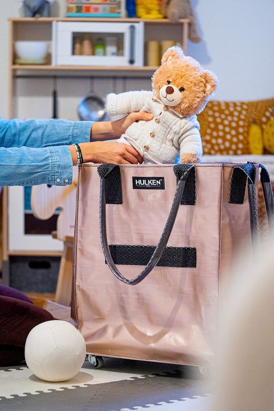 Hulkenbag Medium Rosegold z wbudowaną osłoną