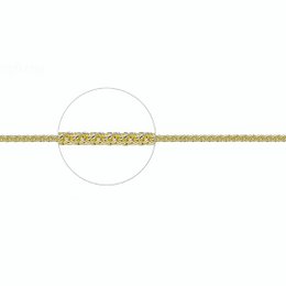 14k gouden ketting - Vossestaart
