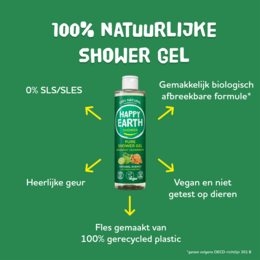Natuurlijke Douchegel Bergamot Cedarwood