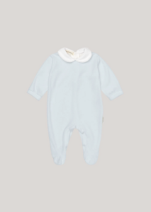 Velvet Onesie - Baby Blue
