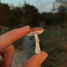 Pin di smalto "Fly Agaric"