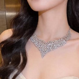 Grand Cascade Crystal Bridal Jewelry Set