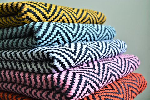 Vertical Stripes Throw