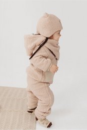 Spodenki dziecięce pluszowe MILO BEIGE