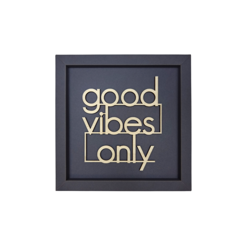 IF YOU NEVER KNOW...- frame card wood lettering copy