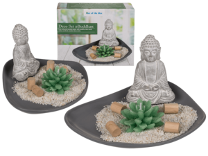 Grey coloured wooden plate,