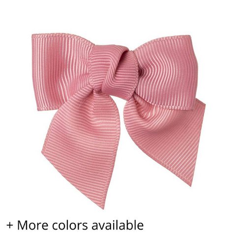 Kleine Grosgrain Peak Bow mit Haarspange