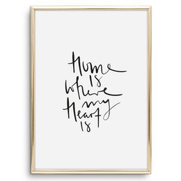 Poster: Home is where my heart is