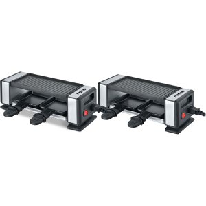 Set van 2 Rotel koppelbare 2-persoons raclettemachines