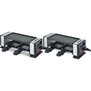 Set van 2 Rotel koppelbare 2-persoons raclettemachines