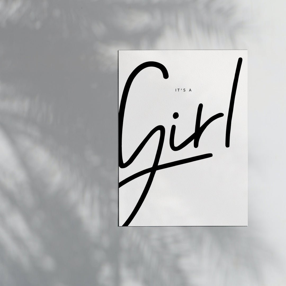 It's a girl