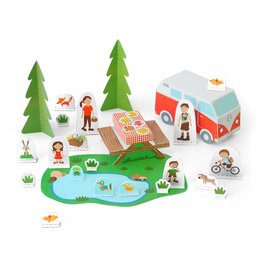 Picnic Paper Toy