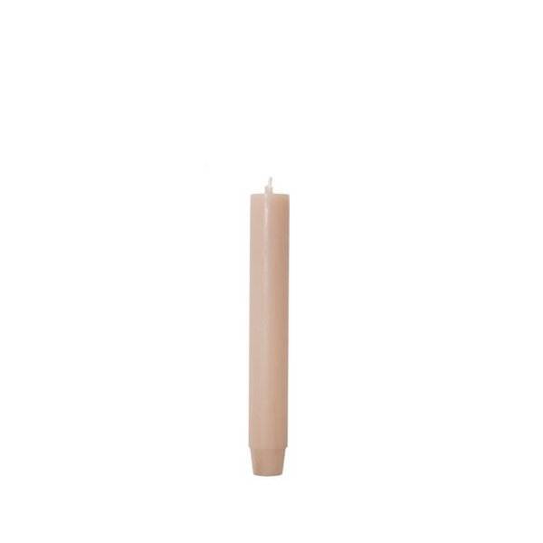 Dinerkaarsen 2,6×18 cm - Iced apricot - 20 stuks