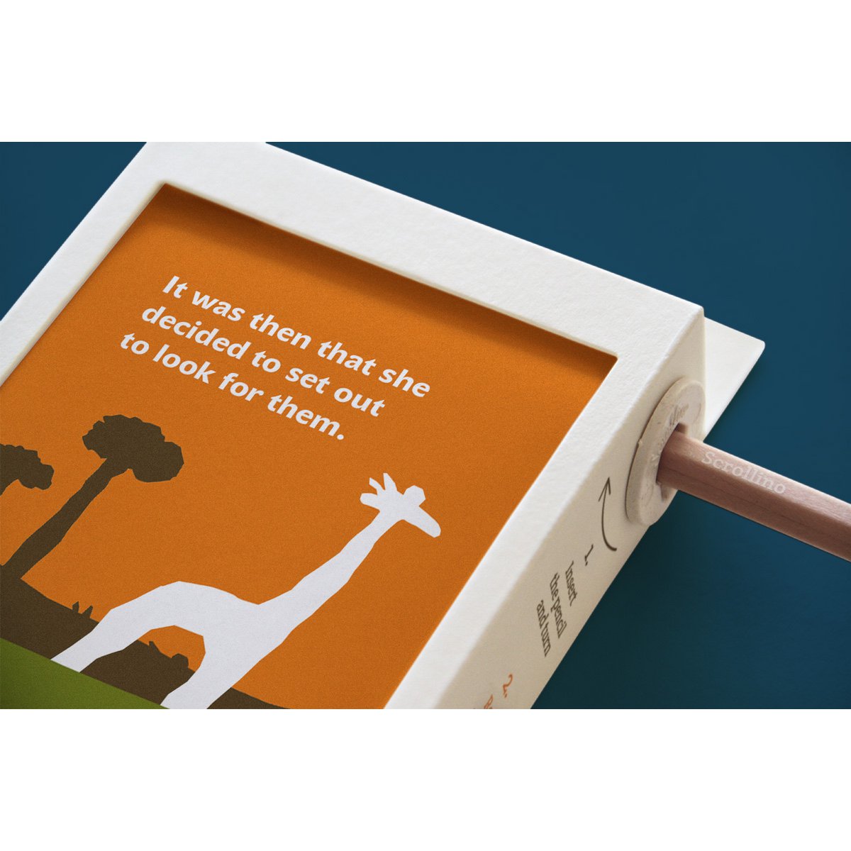 Children's book - Scrollino Ask the Stars