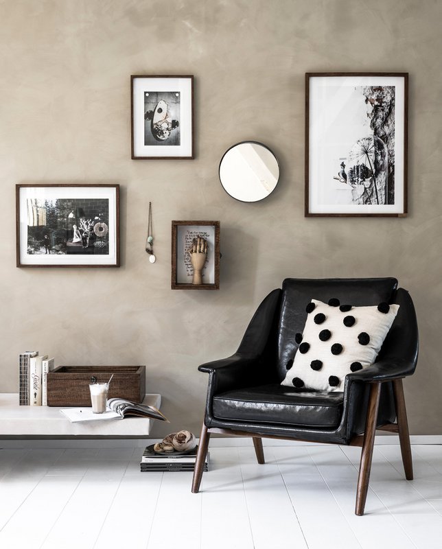 Photo Frame Wood Brown 41x51x2.5cm