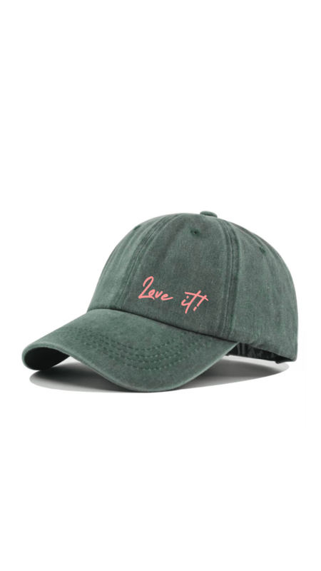 LEY! "Love it" Cap in Grün Copy