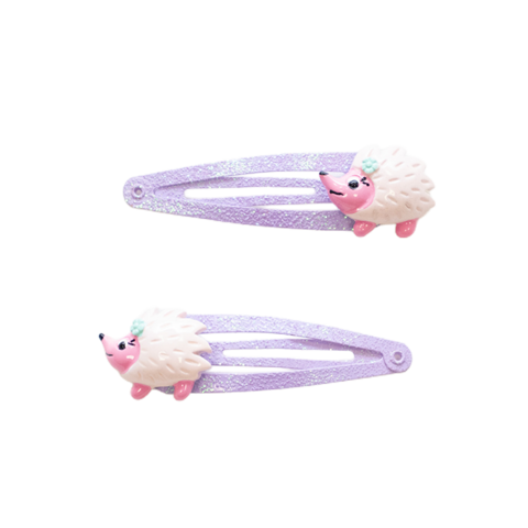 Duo van haarspeldjes - Amy de egel