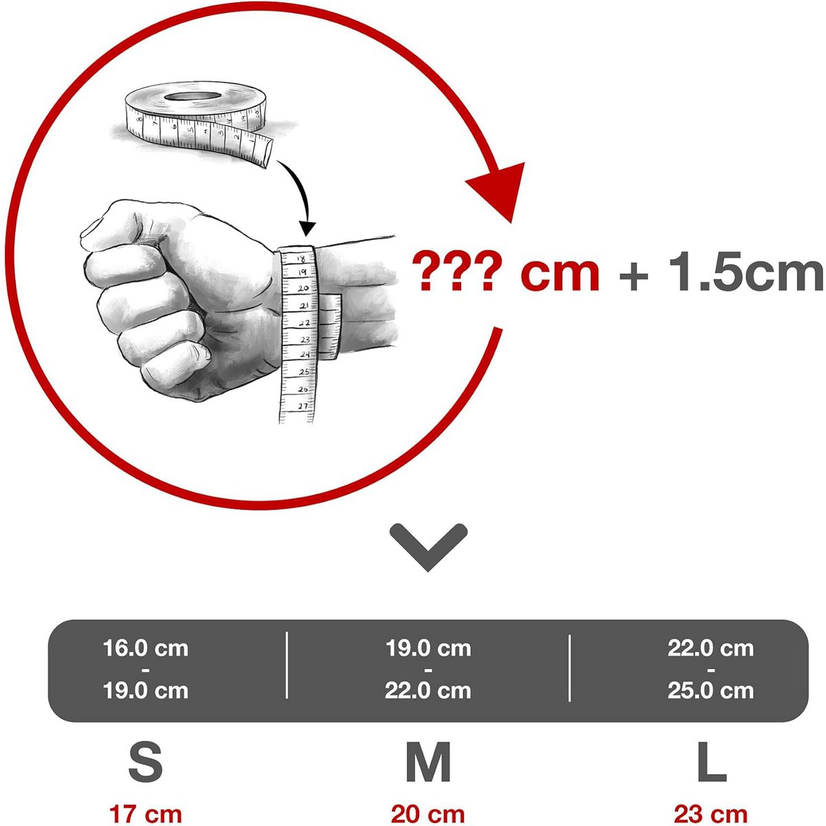 Læderarmbånd "stabil"