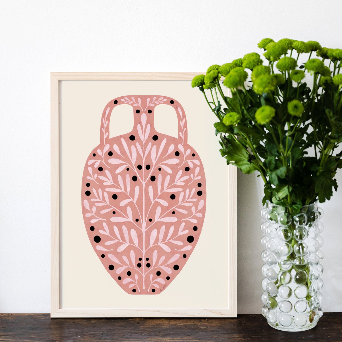 Vase "tree of Life" Art Print
