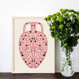 Vase "tree of Life" Art Print