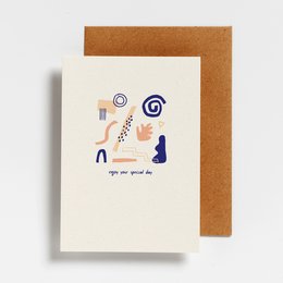 POSTCARD - ENJOY YOUR SPECIAL DAY