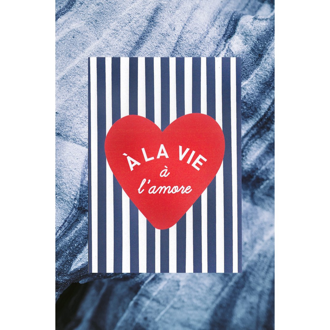 Coeur carte à la Life à l'amore