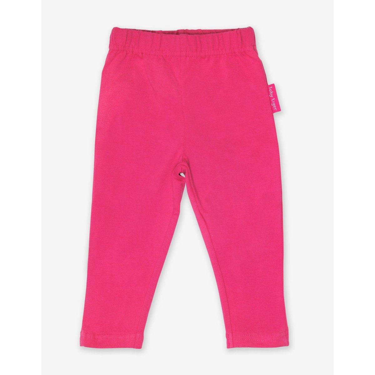 Organic cotton children leggings in pink