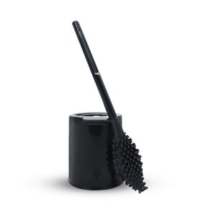 bbb La Brosse WC Bio-sourcées Et Recyclées Noir Zan