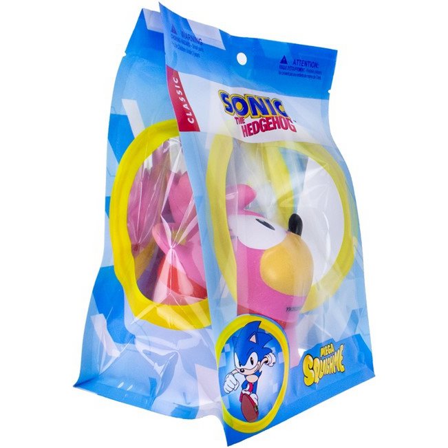Mega Squishme Sous Licencja Offifirle Sonic The Hedgehog 4 Asortiments 15,5 x 22 cm