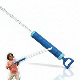 Pistolet à eau Water Shooter 55 cm, pulvérise jusqu'à 12 m, bleu