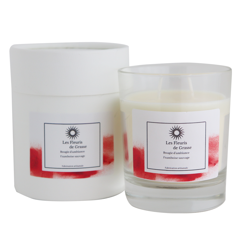 CANDLE 220 GR WILD RASPBERRY