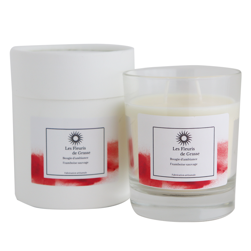 CANDLE 220 GR WILD RASPBERRY