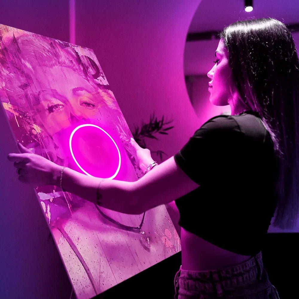 Marilyn Bubble V.2 | LED Wall Art