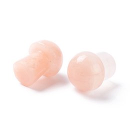 Sattva Rocks | Pink Aventurine Radiance | Gua Sha Spa Mushroom 20mm  
