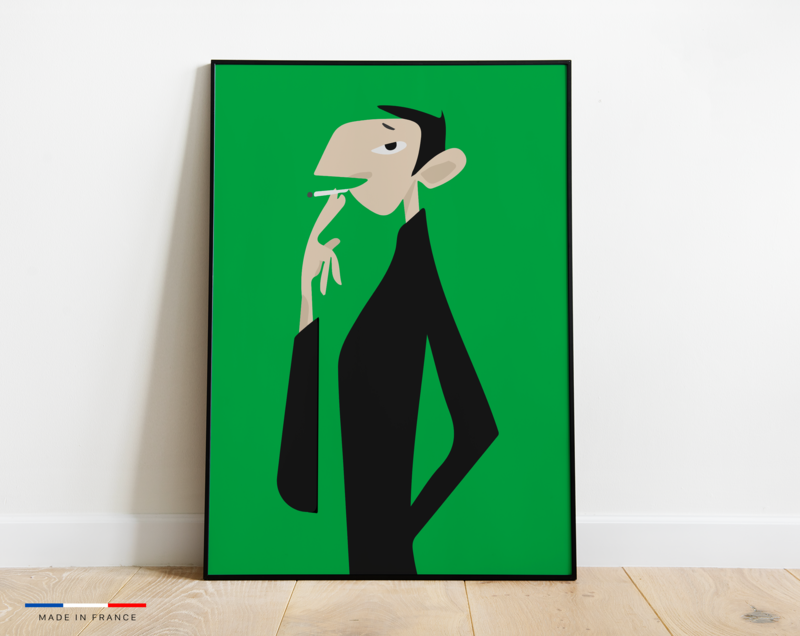 Serge Gainsbourg poster