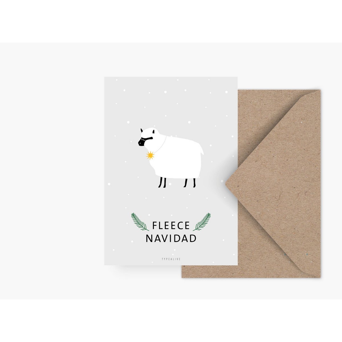 Postkarte / Fleece Navidad