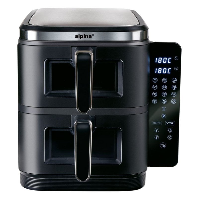 Hot air fryer Black
