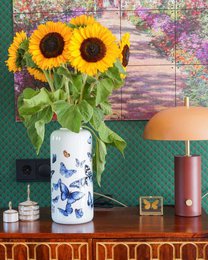 Cylindervase sommerfugle