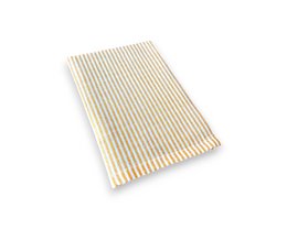 Corredor de la mesa »45 x 150 cm Matarrillo con rayas de brillo» Elegante choque de tela hecho de algodón »Reutilizable para bodas, celebración y gastronomía