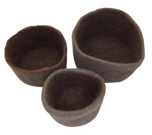 Nested Bowls Grey