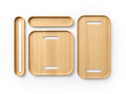 Small tray (30x30cm) Oak wood