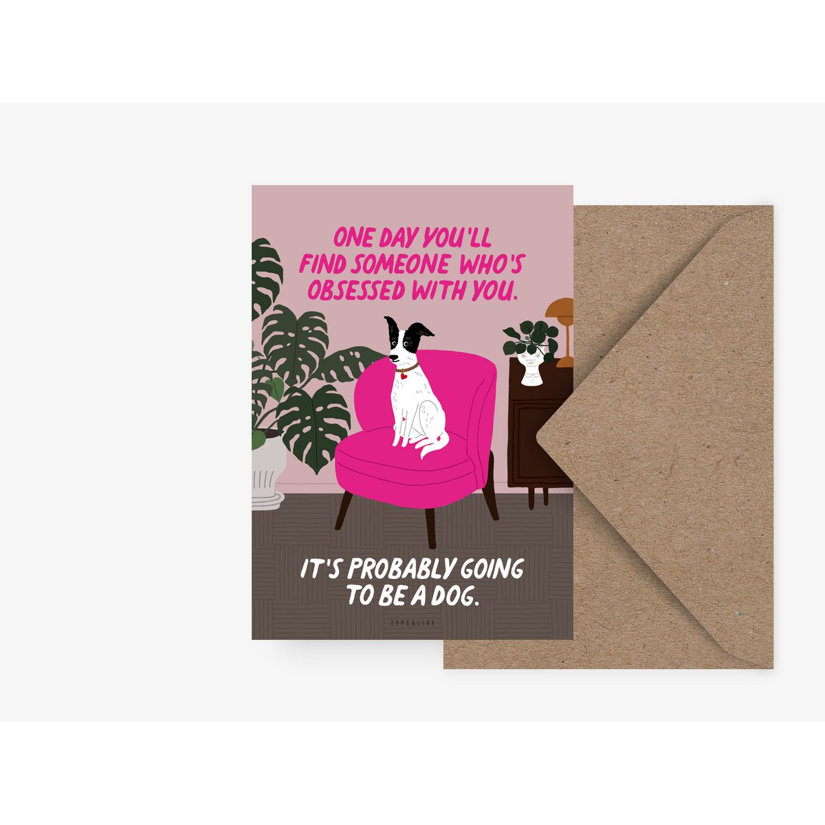 Postkarte / Petisfaction "Dogs" Obsessed