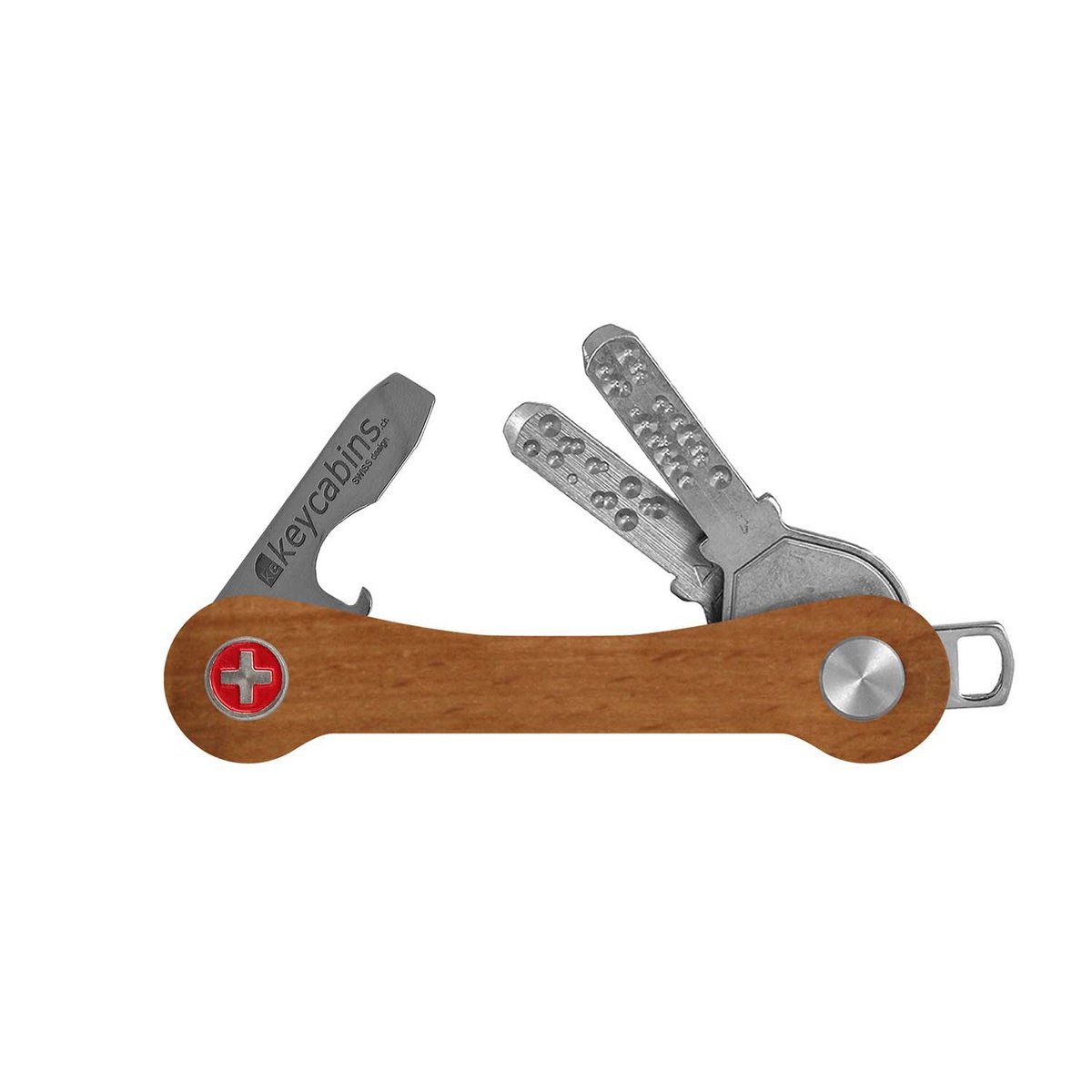 Organisateur de clés en bois de hêtre S1