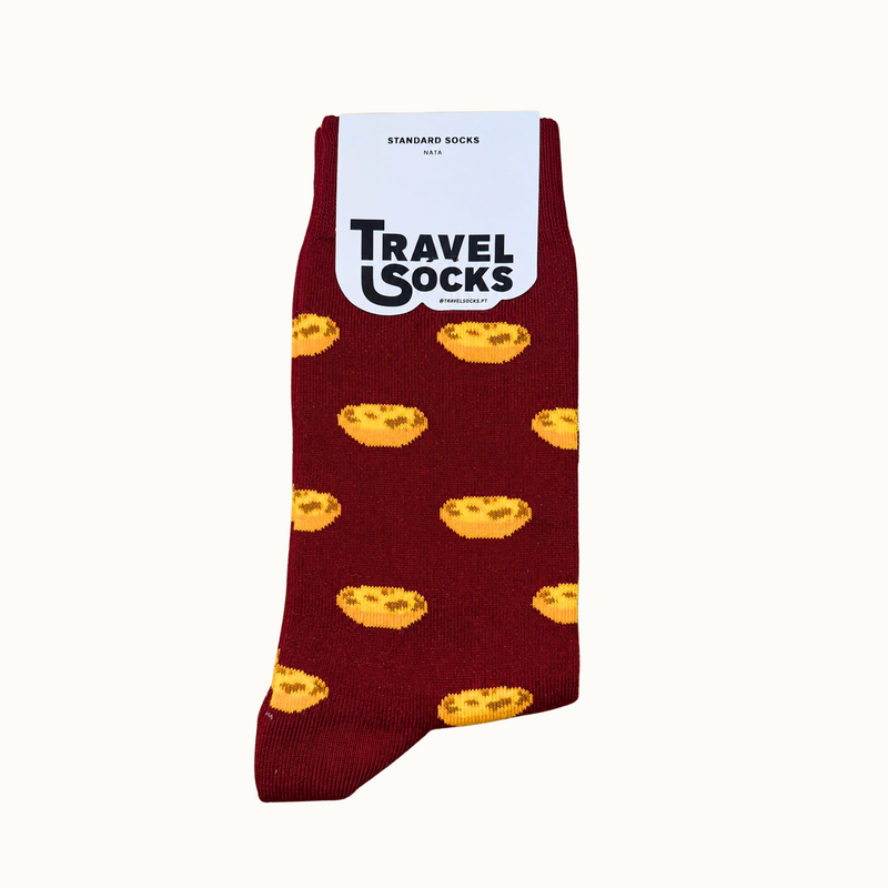 Nata Bordeaux Socks