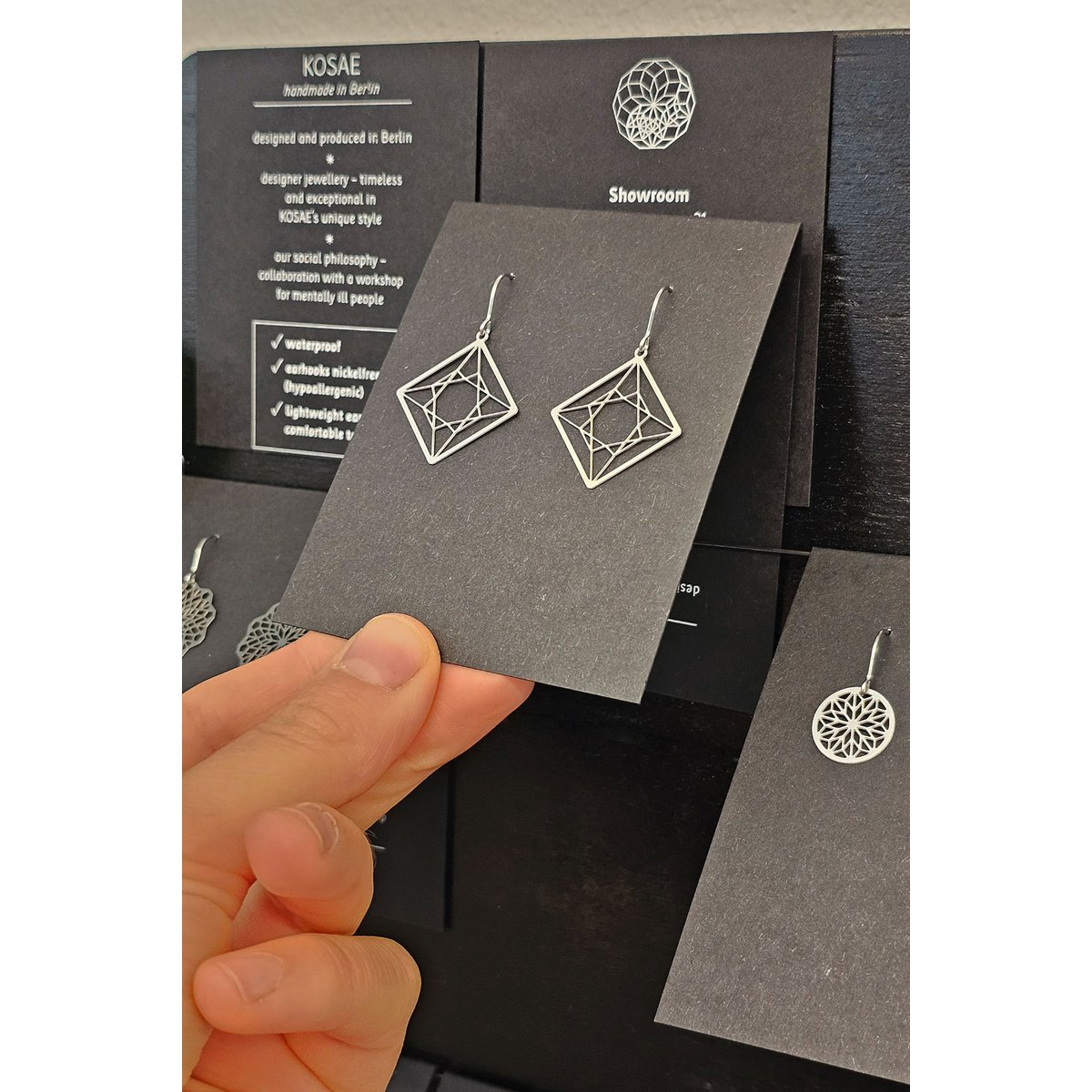 Earrings "Rosetta Mini" | Bronze