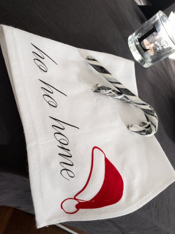 Stoffservietten „ho ho home
