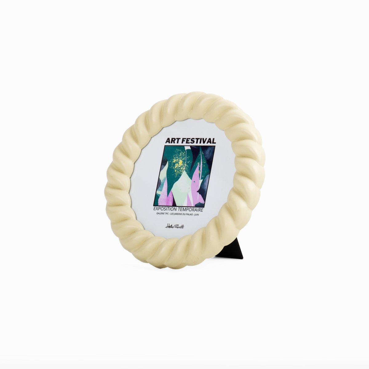 BEIGE SHELL PHOTO FRAME HF
